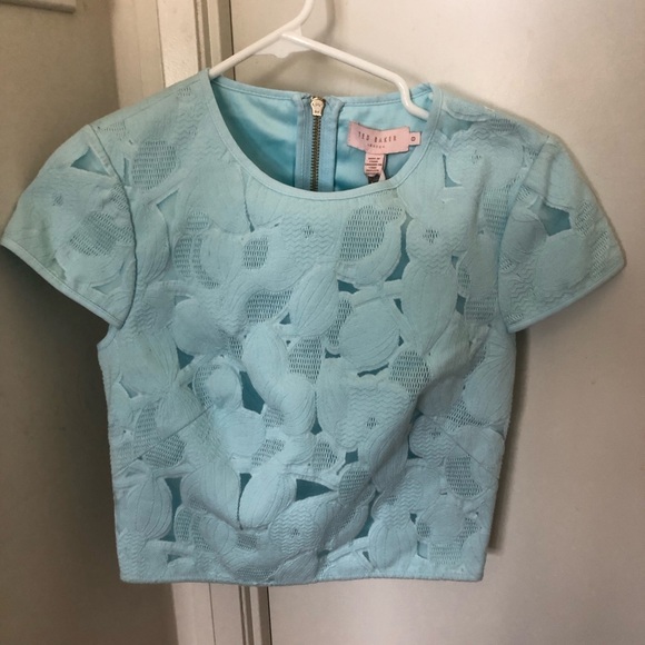 @agatham126 ๐ NWT TED Baker Lace Top (TB0) - Picture 3 of 5